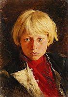 Portrait of boy, lebedev