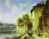 View of Albano, near Rome, c.1836, lebedevmikhail