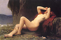 Mary Magdalene In The Cave, 1876, lefebvre