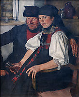 Dag ungleiche Pahr, 1880, leibl