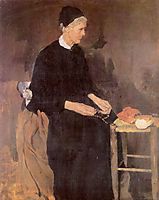 Die alte Pariserin, 1870, leibl