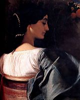 An Italian Lady, leighton