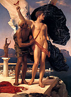 Daedalus and Icarus, 1869, leighton