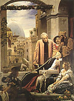 The Death of Brunelleschi, 1852, leighton