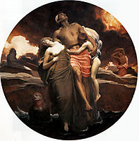 And the sea gave up the dead which were in it, 1891-1892, leighton
