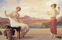 Winding the Skein, 1878, leighton