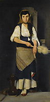 Girl with Distaff and Spindle, lembesis