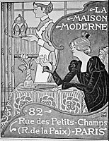Poster for La Maison Moderne, Paris, lemmen