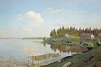 At the lake (Tver region), 1893, levitan