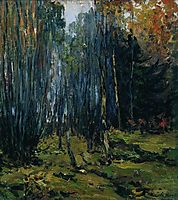 Autumn forest, 1899, levitan