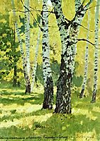 Birch grove, 1878, levitan