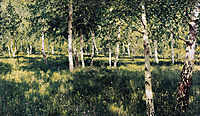 Birch grove, 1889, levitan