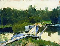 By the whirlpool, 1891, levitan