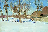 Early march, 1900, levitan