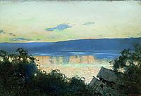 Evening at Volga, 1888, levitan