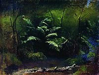 Ferns by the water, 1895, levitan