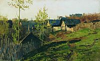 Isbas lighted by sun, 1889, levitan