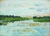 Lake, 1895, levitan