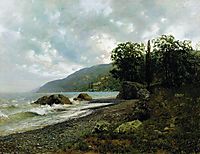 Landscape in Crimea, 1887, levitan