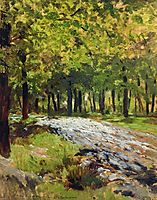 Path in the forest, c.1885, levitan