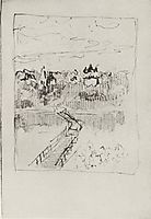 Quiet cloister, 1890, levitan