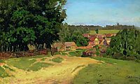 Small village, c.1885, levitan