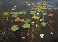 Water lilies. Nenuphar., 1895, levitan