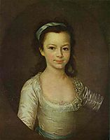 Portrait of Countess Ekaterina Vorontsova as a Child, c.1790, levitzky