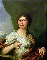 Portrait of Countess A. S. Protasova, 1800, levitzky