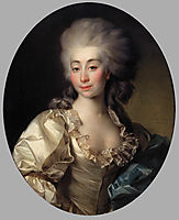 Portrait of Countess Ursula Mniszek, 1782, levitzky