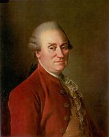Portrait of director of Capella Mark Fedorovich Poltoratsky, 1780, levitzky