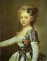Portrait of Grand Duchess Elena Pavlovna as a Child, 1791, levitzky