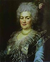 Portrait of Gubareva, 1789, levitzky