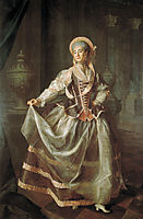 Portrait of A. P. Levshina, 1775, levitzky