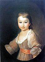 Portrait of Praskovia Vorontsova, levitzky