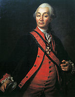 Portrait of Suvorov, levitzky