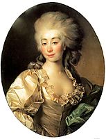 Portrait of Ursula Mniszech, 1782, levitzky