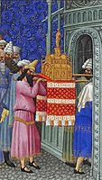 The Ark of God Carried into the Temple, limbourg