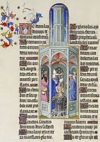 The Baptism of Saint Augustine, limbourg