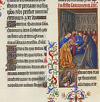 The Communion of the Apostles, limbourg
