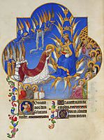 The Coronation of the Virgin, limbourg