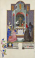 The Exaltation of the Cross, limbourg