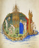 The Fall and the Expulsion from Paradise, limbourg