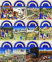 Labors of the Months, limbourg