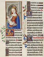 The Madonna and the Child, limbourg