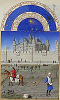 October: Sowing the Winter Grain, limbourg