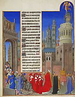 The Procession of Saint Gregory, limbourg