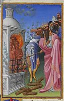The Three Hebrews Cast into the Fiery Furnace, limbourg