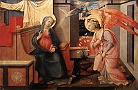 Annunciation, 1450, lippi