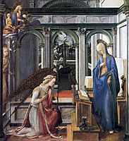 Annunciation, c.1443, lippi